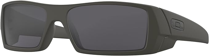 OAKLEY MEN'S GASCAN RECTANGULAR SUNGLASSES, MILITARY SPEC GREEN/BLACK IRIDIUM, OO9014 60