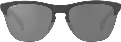 OAKLEY MEN'S FROGSKINS LITE SQUARE SUNGLASSES, MATTE DARK GREY/PRIZM BLACK, OO9374 63