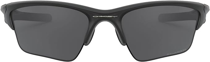 OAKLEY MEN'S HALF JACKET 2.0 XL RECTANGULAR SUNGLASSES, MATTE BLACK/GREY POLARIZED, OO9154 62