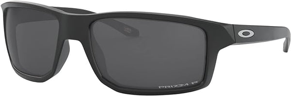 OAKLEY MEN'S GIBSTON SQUARE SUNGLASSES, MATTE BLACK/PRIZM BLACK POLARIZED, OO9449 60