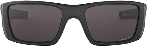 OAKLEY MEN'S FUEL CELL RECTANGULAR SUNGLASSES, MATTE BLACK/PRIZM GREY POLARIZED, OO9096 60