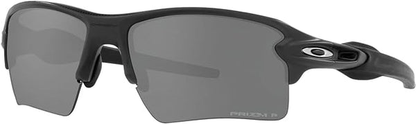 OAKLEY MEN'S FLAK 2.0 XL RECTANGULAR SUNGLASSES, HI RES CARBON/PRIZM BLACK POLARIZED, OO9188 59