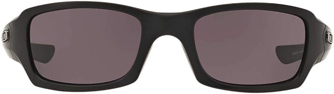 OAKLEY MEN'S FIVES SQUARED RECTANGULAR SUNGLASSES, MATTE BLACK/WARM GREY, OO9238 54