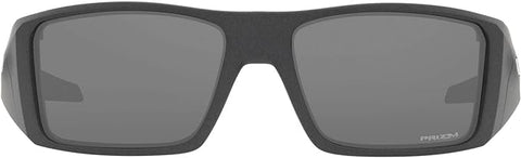 OAKLEY MEN'S  HELIOSTAT RECTANGULAR SUNGLASSES, STEEL/PRIZM BLACK, OO9231 61