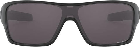 OAKLEY MEN'S TURBINE ROTOR RECTANGULAR SUNGLASSES, MATTE BLACK/PRIZM GREY POLARIZED, OO9307 32