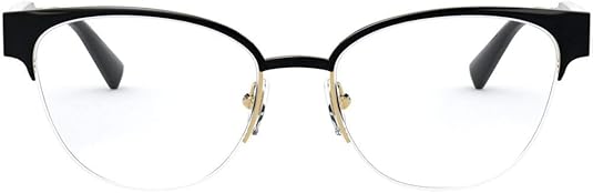 VERSACE DEMO ROUND LADIES EYEGLASSES VE1265 1433, 53