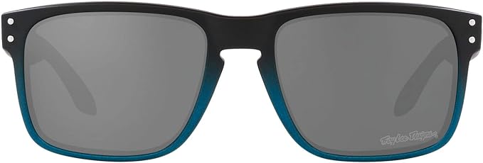 OAKLEY MEN'S HOLBROOK SQUARE SUNGLASSES, TLD BLUE FADE/PRIZM BLACK, OO9102 55