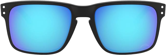 OAKLEY MEN'S HOLBROOK SUNGLASSES, MATTE BLACK/PRIZM SAPPHIRE, OO9102 55