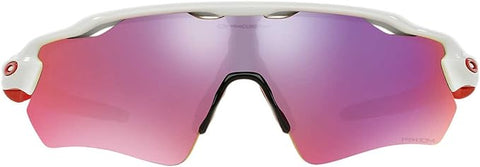 OAKLEY MEN'S RADAR EV PATH RECTANGULAR SUNGLASSES, POLISHED WHITE/PRIZM ROAD, OO9208 38