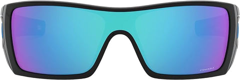 OAKLEY MEN'S BATWOLF RECTANGULAR SUNGLASSES, POLISHED BLACK/PRIZM SAPPHIRE, 0OO9101 27