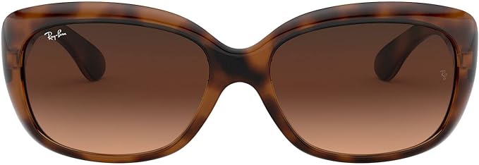 RAY-BAN WOMEN'S JACKIE OHH BUTTERFLY SUNGLASSES, HAVANA/PINK GRADIENT BROWN, RB4101 58