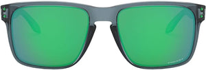 OAKLEY MEN'S HOLBROOK XL SQUARE SUNGLASSES, CRYSTAL BLACK/PRIZM JADE, OO9417 59