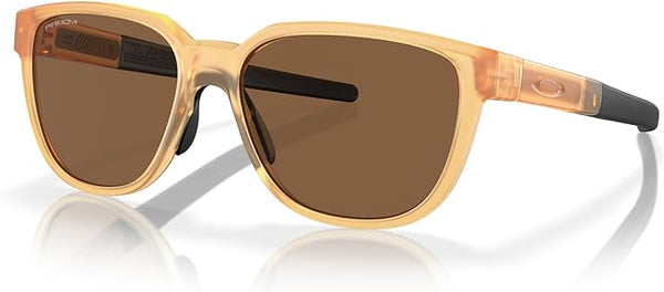 OAKLEY MEN'S  ACTUATOR RECTANGULAR SUNGLASSES, MATTE TRANSPARENT LIGHT CURRY/PRIZM BRONZE, OO9250 57