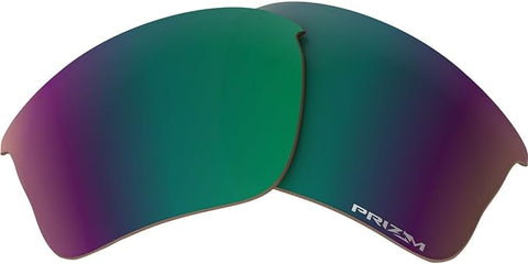 OAKLEY FLAK JACKET XLJ RECTANGULAR REPLACEMENT SUNGLASS LENSES, PRIZM SHALLOW WATER POLARIZED, AOO9009LS 63