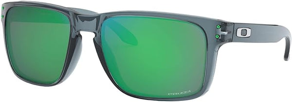 OAKLEY MEN'S HOLBROOK XL SQUARE SUNGLASSES, CRYSTAL BLACK/PRIZM JADE, OO9417 59