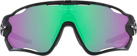 OAKLEY MEN'S JAWBREAKER RECTANGULAR SUNGLASSES, MATTE BLACK CAMO/PRIZM ROAD JADE, OO9290 31