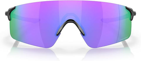 OAKLEY MEN'S EVZERO BLADES RECTANGULAR SUNGLASSES, MATTE BLACK/PRIZM VIOLET, OO9454 38