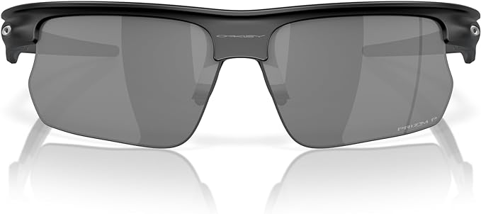 OAKLEY MEN'S BISPHAERA RECTANGULAR SUNGLASSES, MATTE BLACK/PRIZM BLACK POLARIZED, OO9400 68