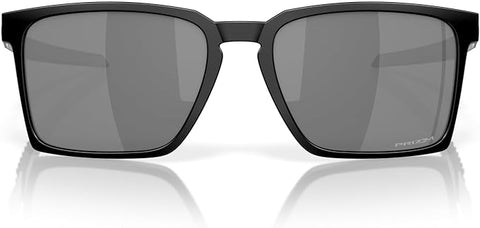 OAKLEY EXCHANGE SUN RECTANGULAR SUNGLASSES, SATIN BLACK/PRIZM BLACK, OO9483 56