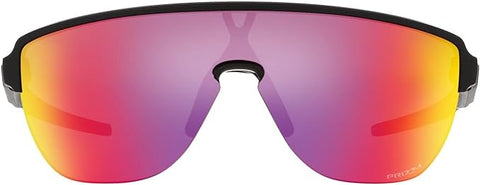 OAKLEY MEN'S  CORRIDOR RECTANGULAR SUNGLASSES, MATTE BLACK/PRIZM ROAD, 0OO9248 42