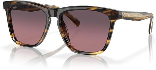 COSTA DEL MAR ULU SUNGLASSES, TORTOISE/ROSE GRADIENT 580G, 56