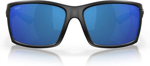 COSTA DEL MAR MAN SUNGLASSES BLACKOUT/BLUE MIRRORED, 64