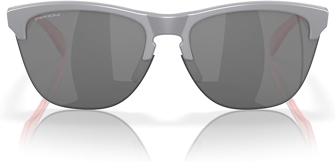 OAKLEY MEN'S FROGSKINS LITE SQUARE SUNGLASSES, MATTE FOG/PRIZM BLACK, OO9374 63