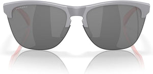 OAKLEY MEN'S FROGSKINS LITE SQUARE SUNGLASSES, MATTE FOG/PRIZM BLACK, OO9374 63