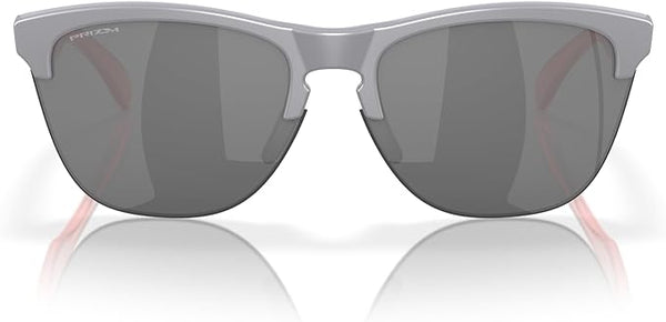 OAKLEY MEN'S FROGSKINS LITE SQUARE SUNGLASSES, MATTE FOG/PRIZM BLACK, OO9374 63