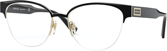 VERSACE DEMO ROUND LADIES EYEGLASSES VE1265 1433, 53