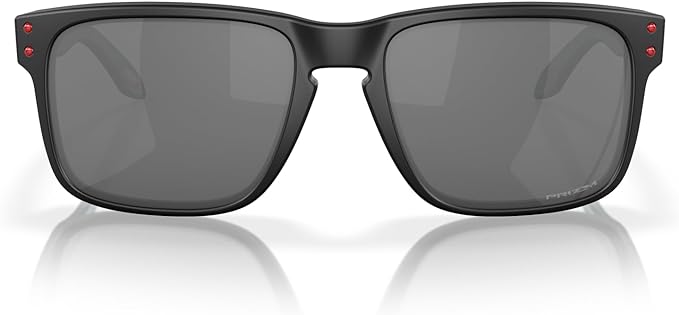 OAKLEY MEN'S HOLBROOK SQUARE SUNGLASSES, MATTE BLACK/PRIZM BLACK, OO9102 55