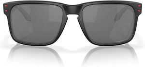 OAKLEY MEN'S HOLBROOK SQUARE SUNGLASSES, MATTE BLACK/PRIZM BLACK, OO9102 55