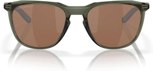 OAKLEY MEN'S THURSO LOW BRIDGE FIT SQUARE SUNGLASSES, OLIVE INK/PRIZM TUNGSTEN POLARIZED, OO9286A 54