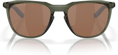 OAKLEY MEN'S THURSO LOW BRIDGE FIT SQUARE SUNGLASSES, OLIVE INK/PRIZM TUNGSTEN POLARIZED, OO9286A 54