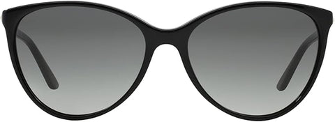 VERSACE SUNGLASSES BLACK FRAME, GREY-BLACK LENSES, 58