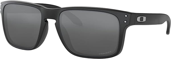 OAKLEY MEN'S  HOLBROOK LOW BRIDGE FIT RECTANGULAR SUNGLASSES, MATTE BLACK/PRIZM BLACK, OO9244 56