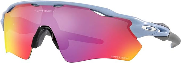 OAKLEY MEN'S RADAR EV PATH RECTANGULAR SUNGLASSES, MATTE STONEWASH/PRIZM ROAD, OO9208 38