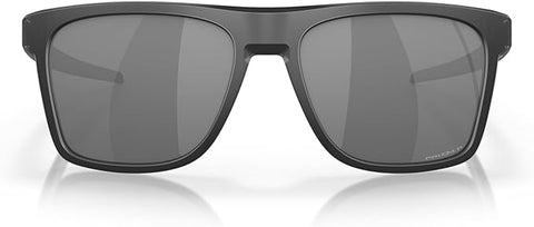 OAKLEY MEN'S LEFFINGWELL RECTANGULAR SUNGLASSES, MATTE BLACK INK/PRIZM BLACK POLARIZED, OO9100 57