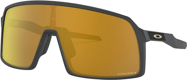 OAKLEY MEN'S SUTRO RECTANGULAR SUNGLASSES, MATTE CARBON/PRIZM 24K, OO9406 37