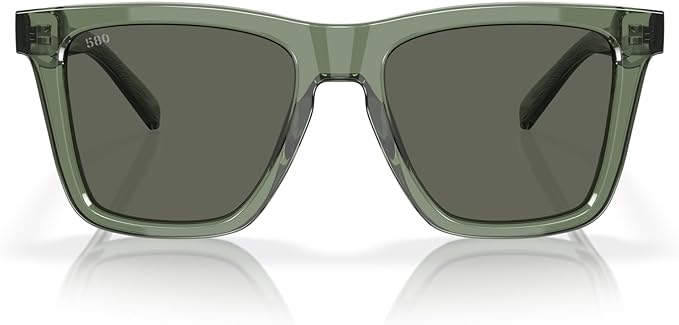 COSTA DEL MAR KERAMAS MAN SUNGLASSES OLIVE FRAME, GRAY LENSES, 54