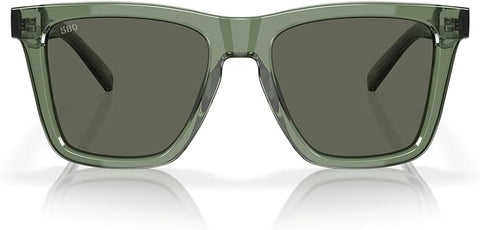 COSTA DEL MAR KERAMAS MAN SUNGLASSES OLIVE FRAME, GRAY LENSES, 54