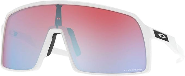 OAKLEY MEN'S SUTRO RECTANGULAR SUNGLASSES, POLISHED WHITE/PRIZM SNOW SAPPHIRE IRIDIUM, OO9406 37