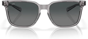 COSTA DEL MAR MAN SUNGLASSES SMOKE CRYSTAL FRAME, GRAY GRADIENT LENSES, 53