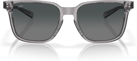 COSTA DEL MAR MAN SUNGLASSES SMOKE CRYSTAL FRAME, GRAY GRADIENT LENSES, 53