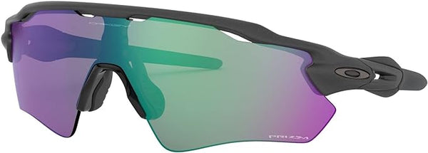 OAKLEY MEN'S RADAR EV PATH RECTANGULAR SUNGLASSES, STEEL/PRIZM ROAD JADE, OO9208 38