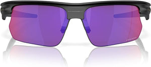 OAKLEY MEN'S BISPHAERA RECTANGULAR SUNGLASSES, MATTE BLACK/PRIZM ROAD, OO9400 68