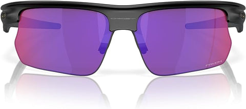 OAKLEY MEN'S BISPHAERA RECTANGULAR SUNGLASSES, MATTE BLACK/PRIZM ROAD, OO9400 68