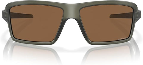 OAKLEY MEN'S CABLES RECTANGULAR SUNGLASSES, MATTE OLIVE INK/PRIZM BRONZE, OO9129 63