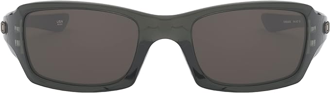 OAKLEY MEN'S FIVES SQUARED RECTANGULAR SUNGLASSES, GREY SMOKE/WARM GREY, OO9238 54