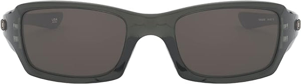 OAKLEY MEN'S FIVES SQUARED RECTANGULAR SUNGLASSES, GREY SMOKE/WARM GREY, OO9238 54